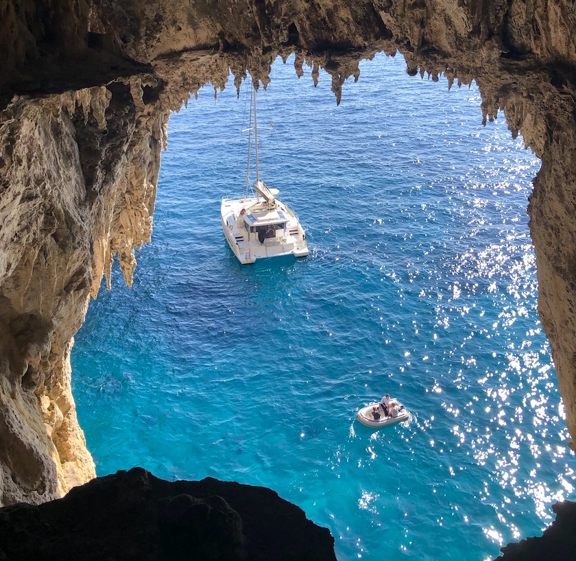 grotta a sud di Capri