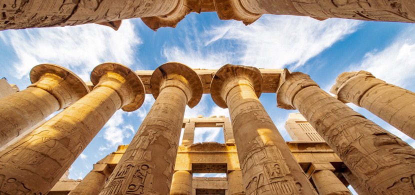 colonnes egypte