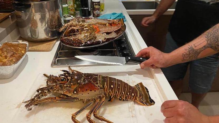 Preparation of lobsters