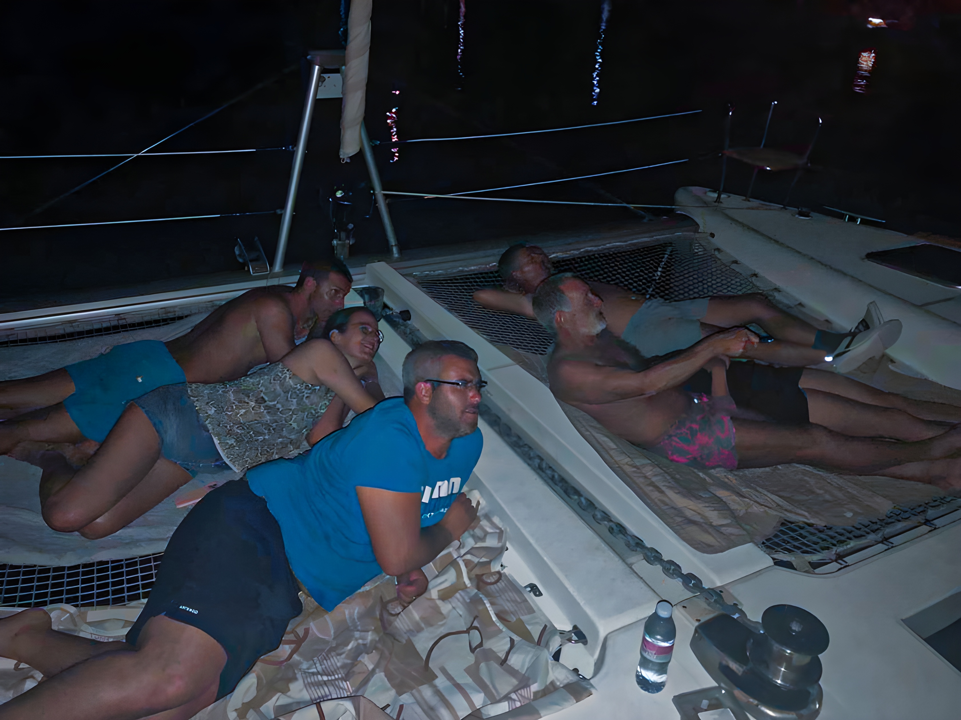 notte in catamarano