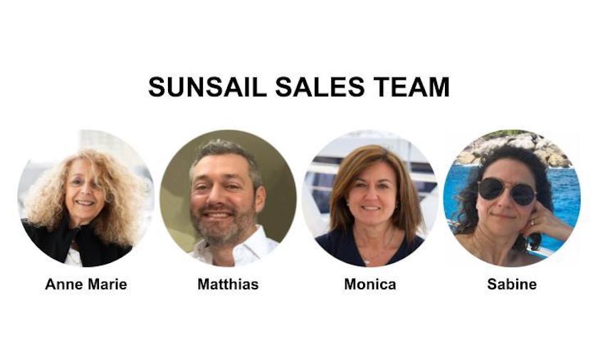 equipe de vente de sunsail