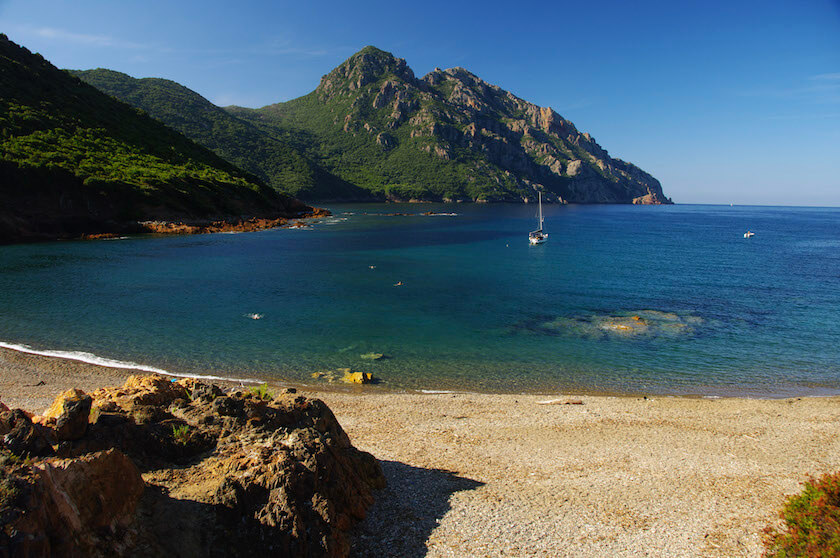 Cala di Tuara Girolata en Corse