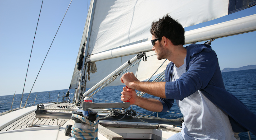 condurre barca a vela