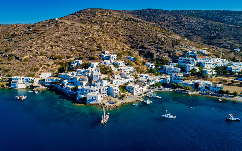 Île Amorgos dans les Cyclades