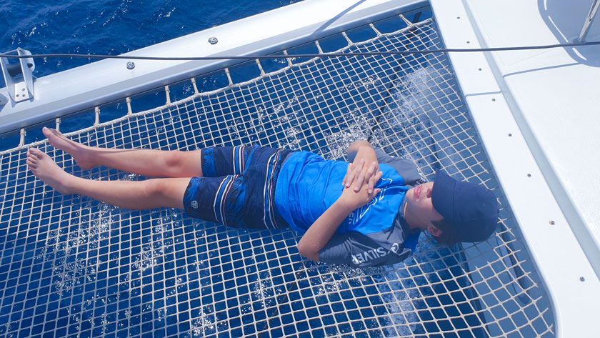 relax in catamarano
