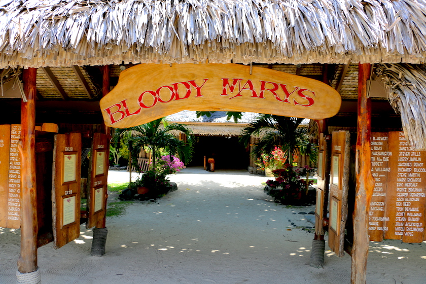 Bloody Mary's à Bora Bora