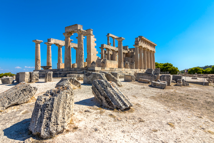 temple d'athéna égine