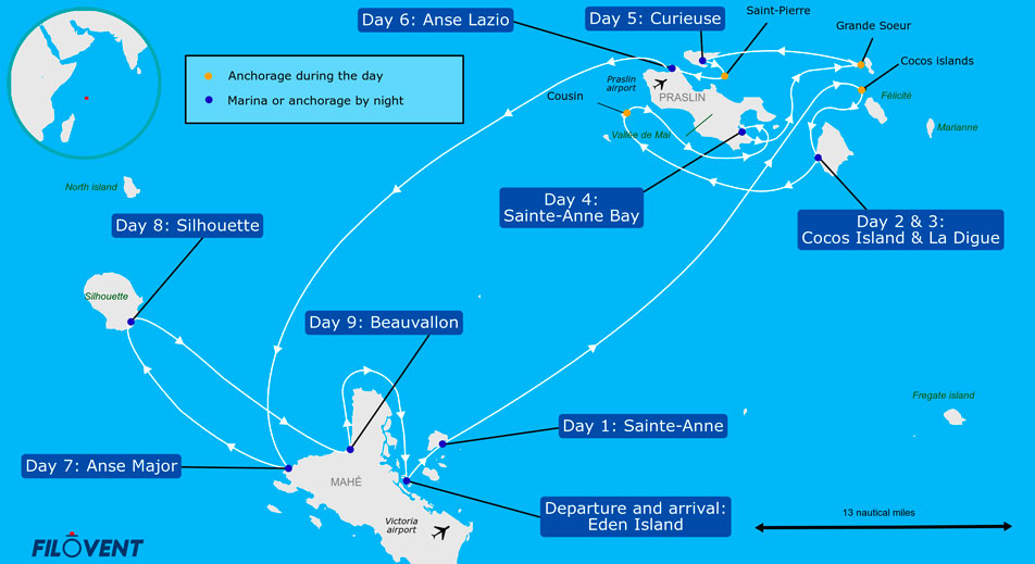 carte croisière seychelles