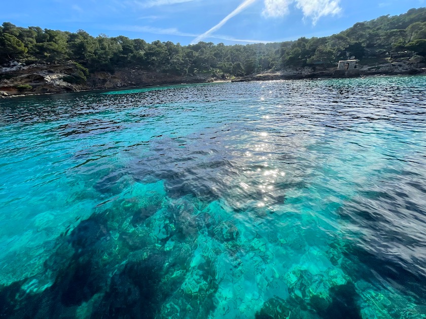 eaux turquoise des îles Baléares