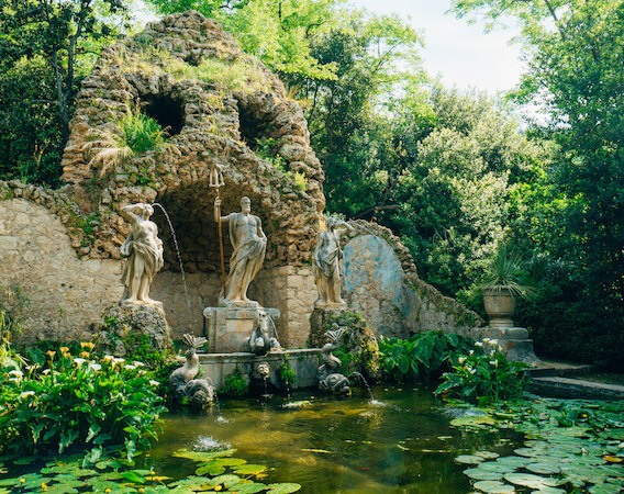 Statue de Neptune, Arboretum de Trsteno