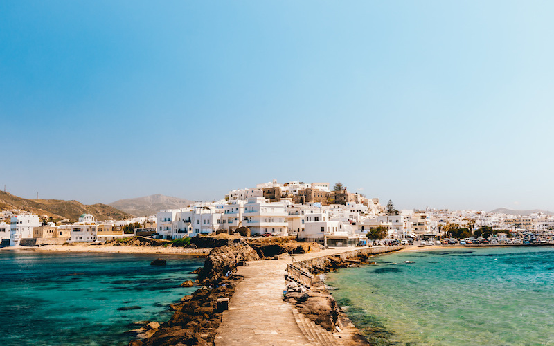 Île de Naxos dans les Cyclades 